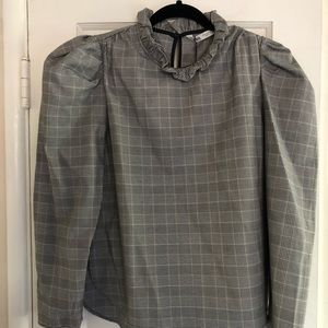 NWT Zara Puff Sleeve Blouse